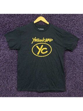 Yellowcard Logo T-Shirt Size Medium